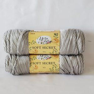 2 New Yarn Bee Soft Secret- Mist